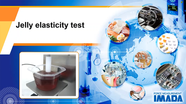 Jelly elasticity test
